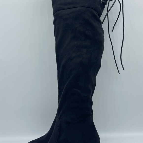 Kaptene Vanda-01 Womens Mid Heel Sueded Pointed Toe Boots - Picture 9 of 10